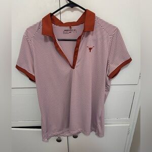 Texas Longhorns polo style shirt size women’s XL